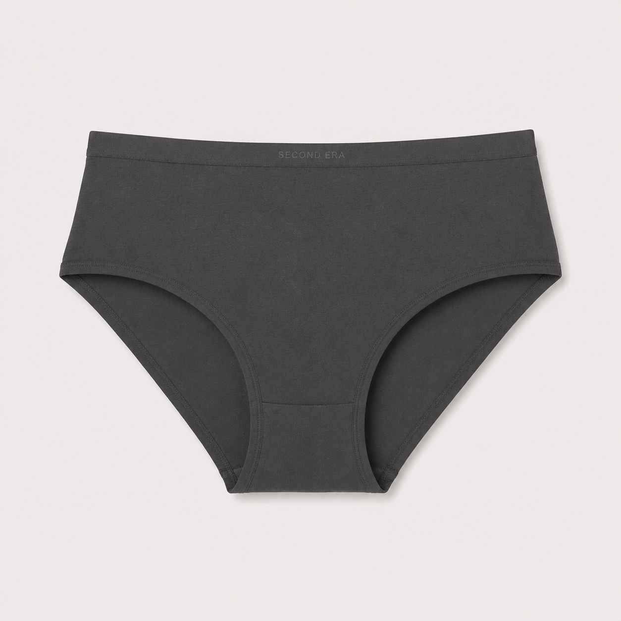 Secure brief flat lay, front view